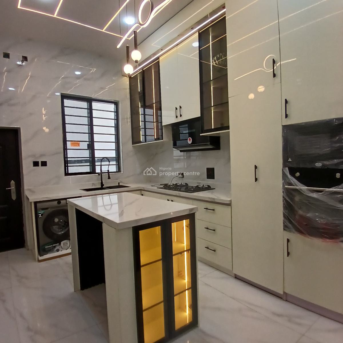 Gigantic 5 Bedroom Detached Duplex with Swimming Pool, Bq, Ikota, Lekki, Lagos, Detached Duplex for Sale