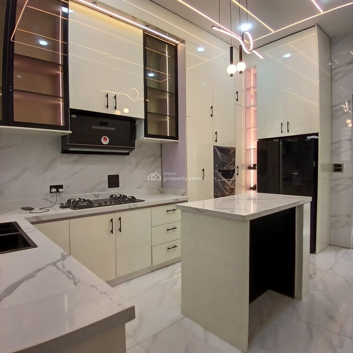 Gigantic 5 Bedroom Detached Duplex with Swimming Pool, Bq, Ikota, Lekki, Lagos, Detached Duplex for Sale