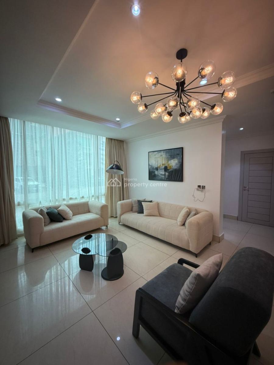 3 Bedroom Flat with Bq Pool Gym Elevator and 24hr Power, Ikoyi, Lagos, Flat / Apartment Short Let