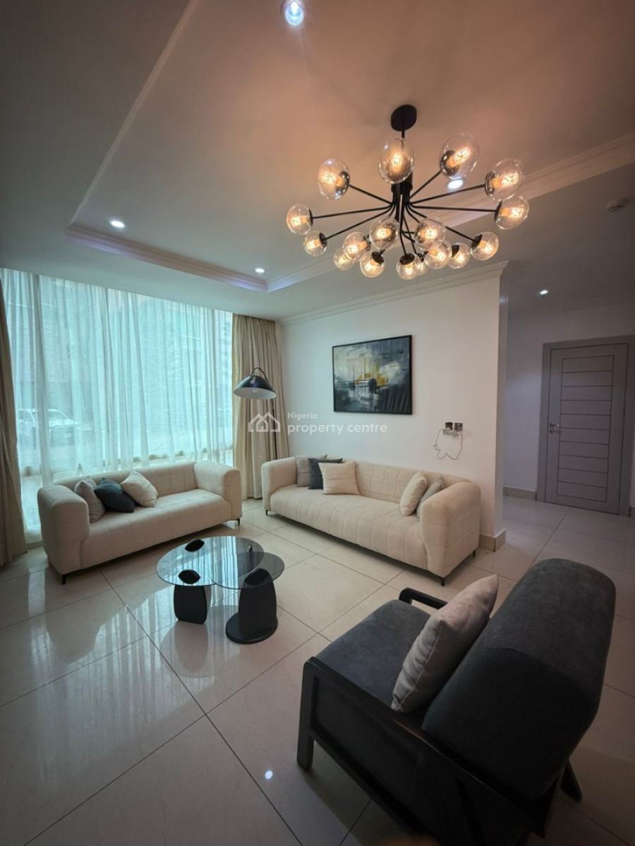 3 Bedroom Flat with Bq Pool Gym Elevator and 24hr Power, Ikoyi, Lagos, Flat / Apartment Short Let