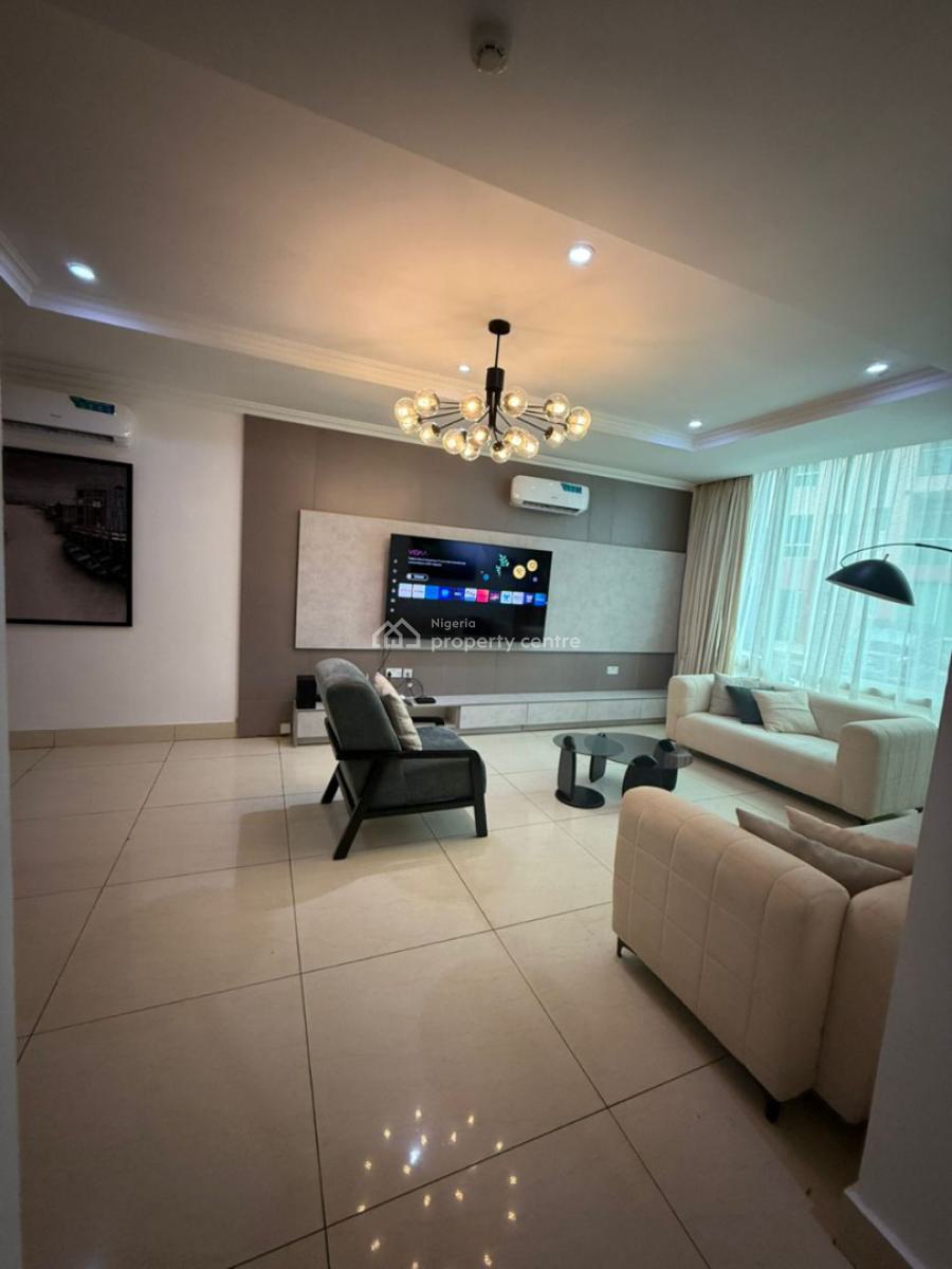 3 Bedroom Flat with Bq Pool Gym Elevator and 24hr Power, Ikoyi, Lagos, Flat / Apartment Short Let