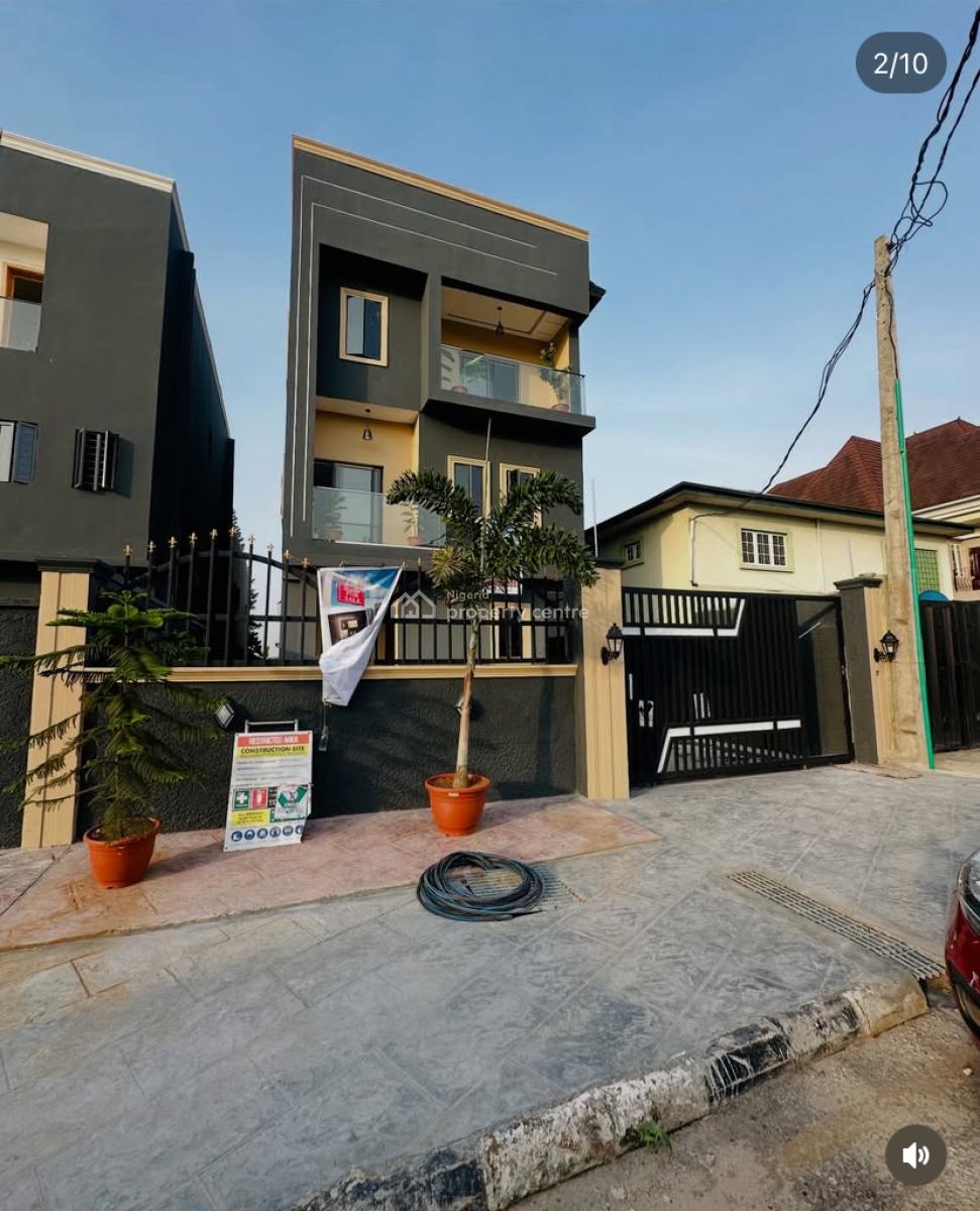 Stunningly Built 7 Bedroom Fully Detached Duplex with a Bq and Pool, Gra Phase 2, Magodo, Lagos, Detached Duplex for Sale