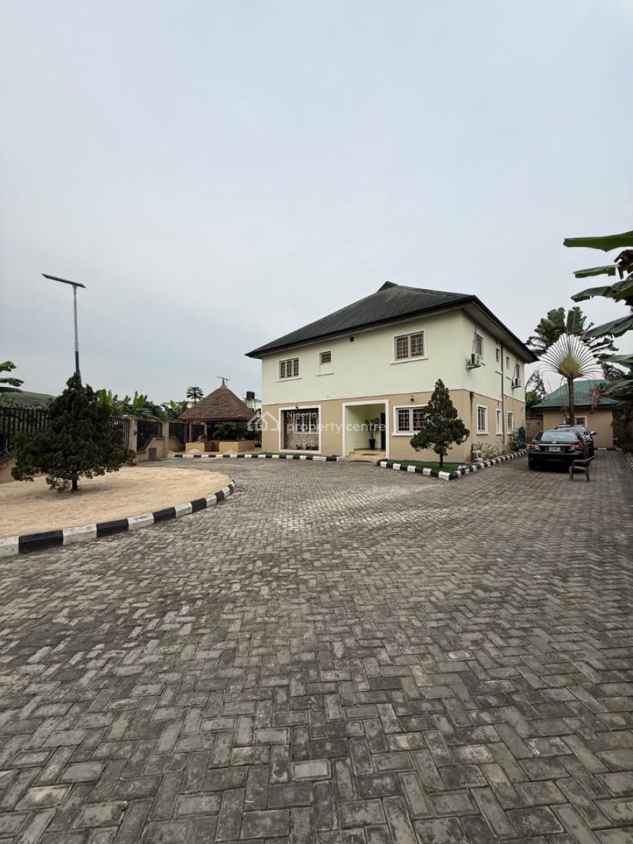 4 Bedroom Duplex with 2 Rooms Bq  (on 2 & Half Plots of Land), Trinity Garden Eatate, Rumuokwrushi, Port Harcourt, Rivers, Detached Duplex for Sale