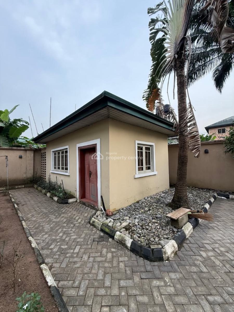 4 Bedroom Duplex with 2 Rooms Bq  (on 2 & Half Plots of Land), Trinity Garden Eatate, Rumuokwrushi, Port Harcourt, Rivers, Detached Duplex for Sale