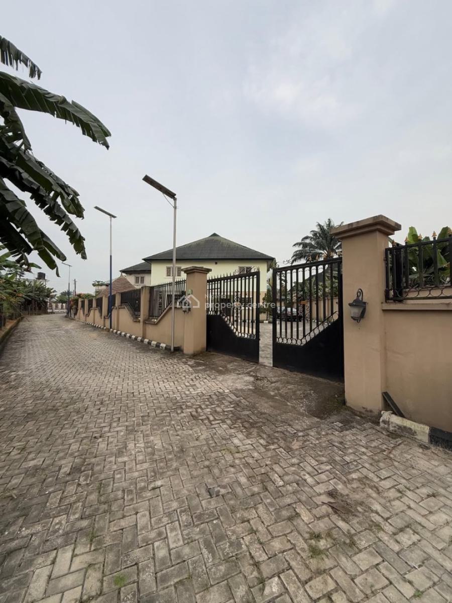 4 Bedroom Duplex with 2 Rooms Bq  (on 2 & Half Plots of Land), Trinity Garden Eatate, Rumuokwrushi, Port Harcourt, Rivers, Detached Duplex for Sale