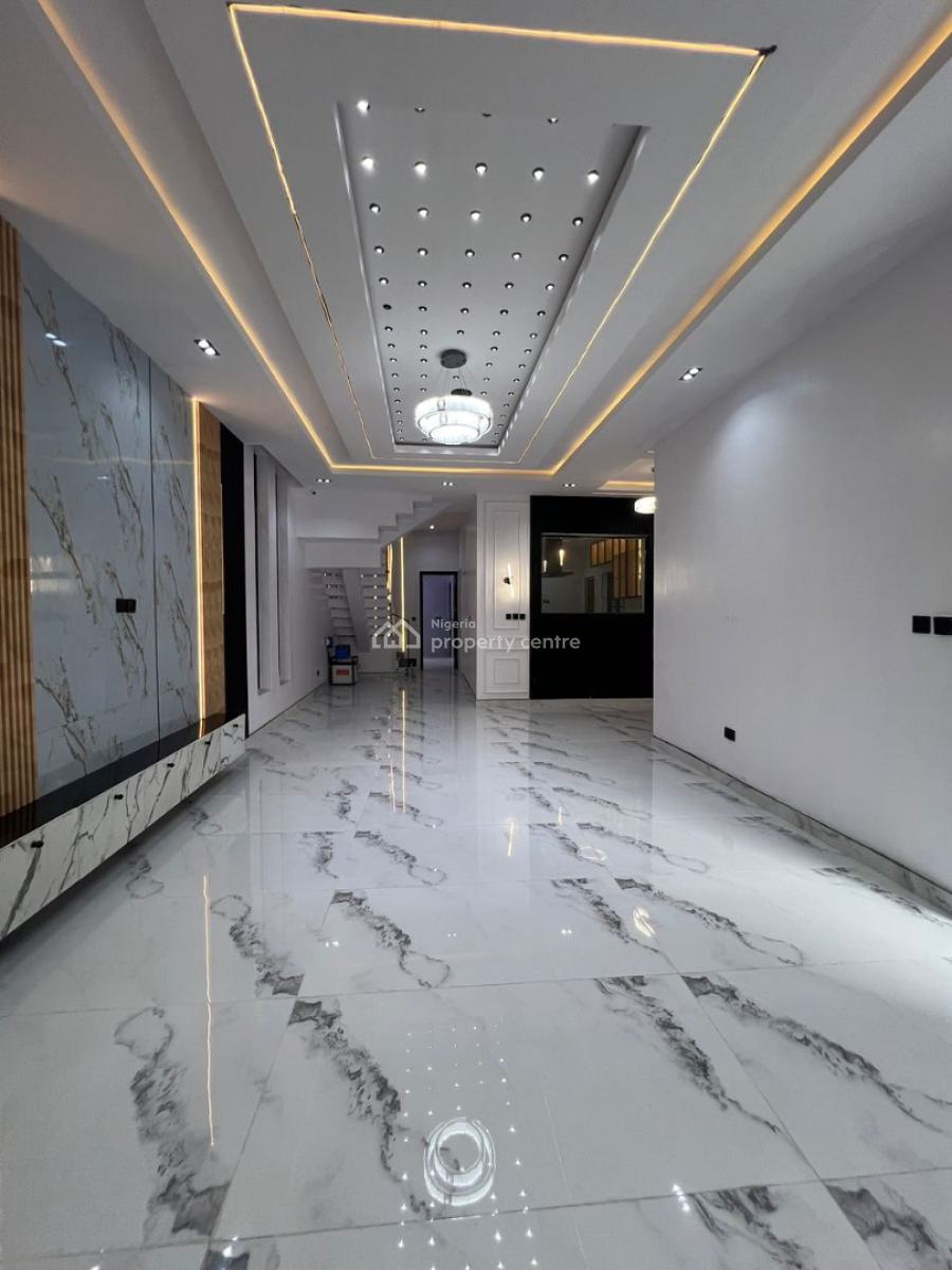 Executive Luxurious 5-bedrooms Deluxe Fully Detached Triplex with Bq, Megamound, Ikota, Lekki, Lagos, Detached Duplex for Sale