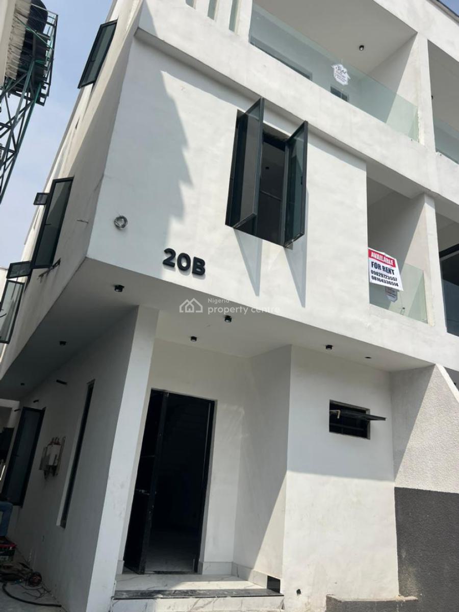 Well Built 4 Bedroom Semi Detached Duplex with Bq, Agungi, Lekki Phase 2, Lekki, Lagos, Semi-detached Duplex for Rent