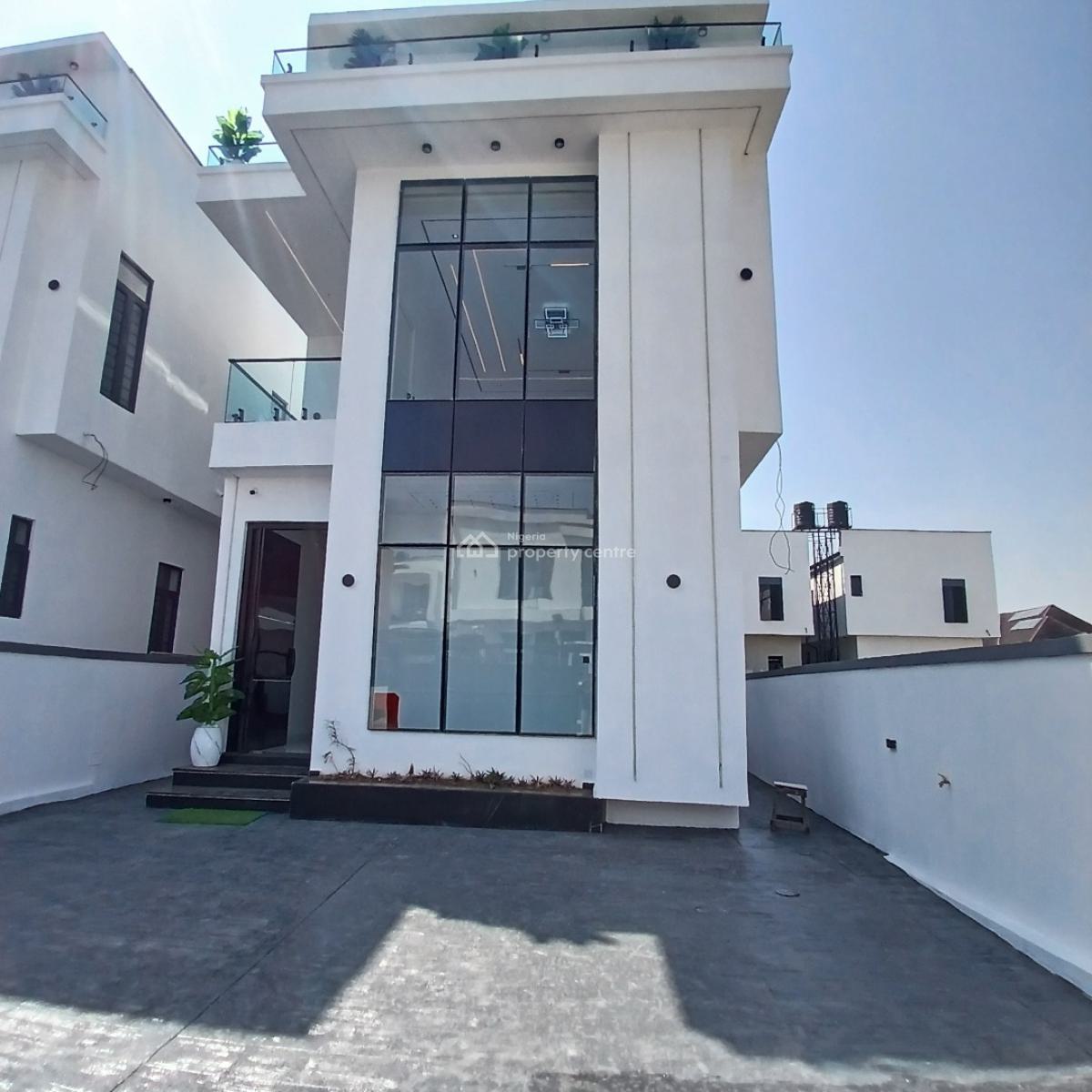 Standard5 Bedroom Duplex with Pool and Bq, Vgc, Lekki, Lagos, Detached Duplex for Sale