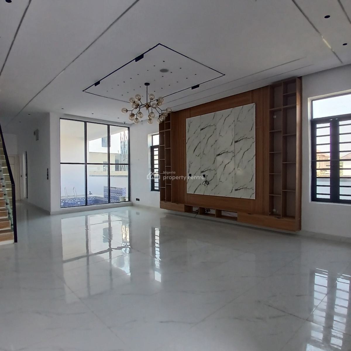 Standard5 Bedroom Duplex with Pool and Bq, Vgc, Lekki, Lagos, Detached Duplex for Sale