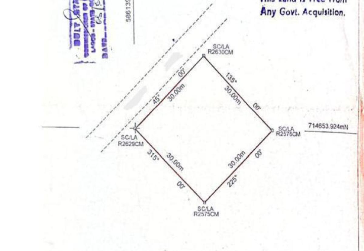 a 900sqm Land, Beachwood Estate, Lakowe, Ibeju Lekki, Lagos, Residential Land for Sale