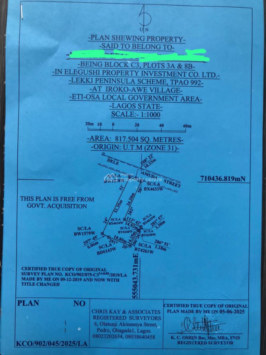 Residential Land, Ikate, Lekki, Lagos, Residential Land Joint Venture