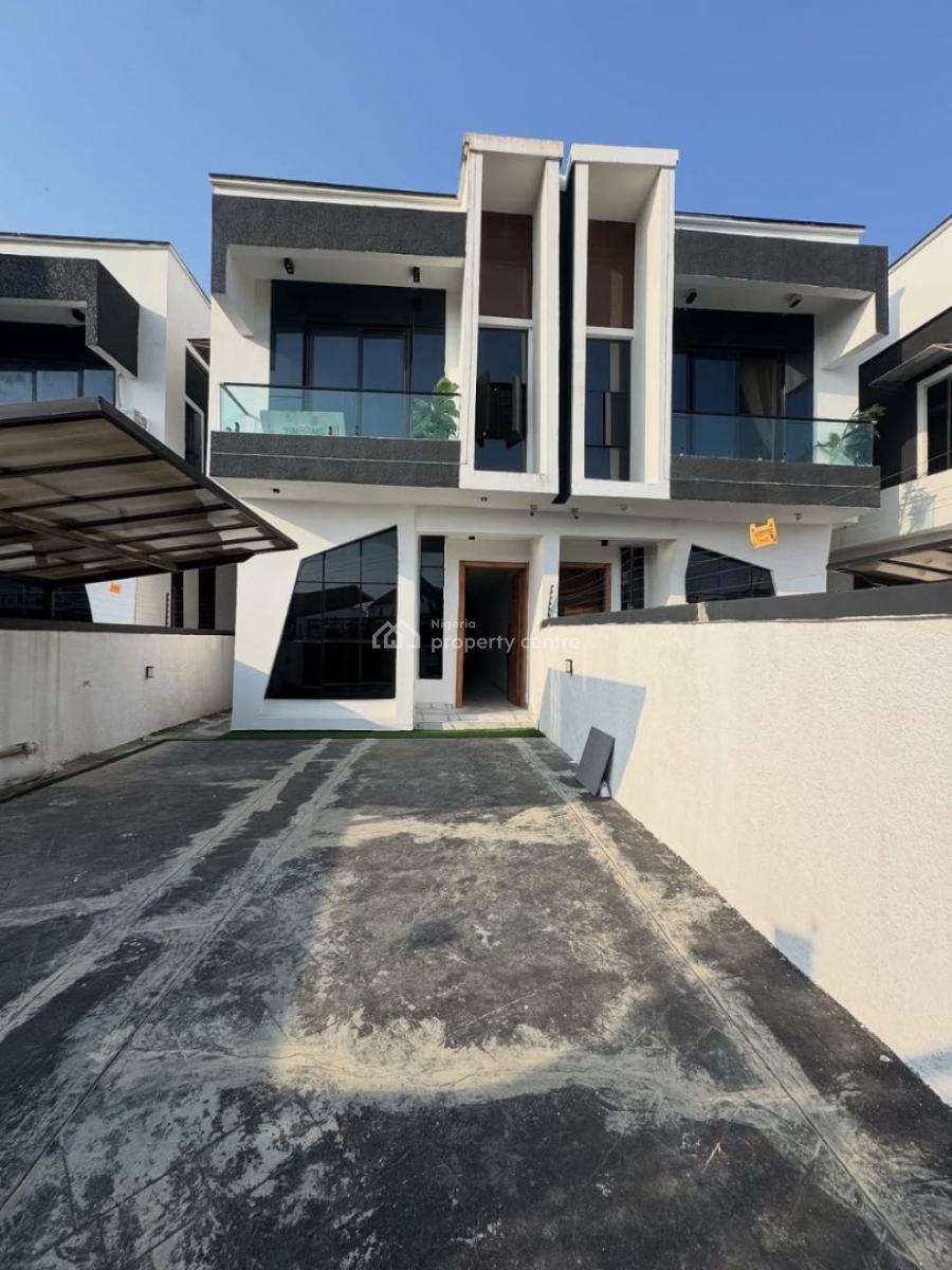 Amazingly Designed 4 Bedroom Semi Detached Duplex + Bq, Orchid Road, Lekki, Lagos, Semi-detached Duplex for Sale