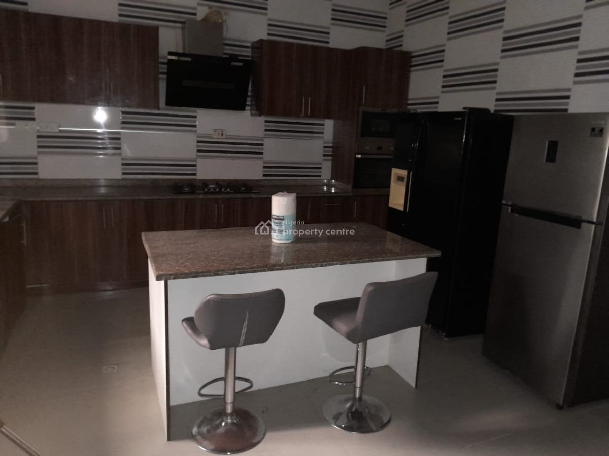 Fully Furnished 5 Bedroom Fully Detached House with a Servant Room, Osapa London, Lekki, Lagos, Detached Duplex for Rent