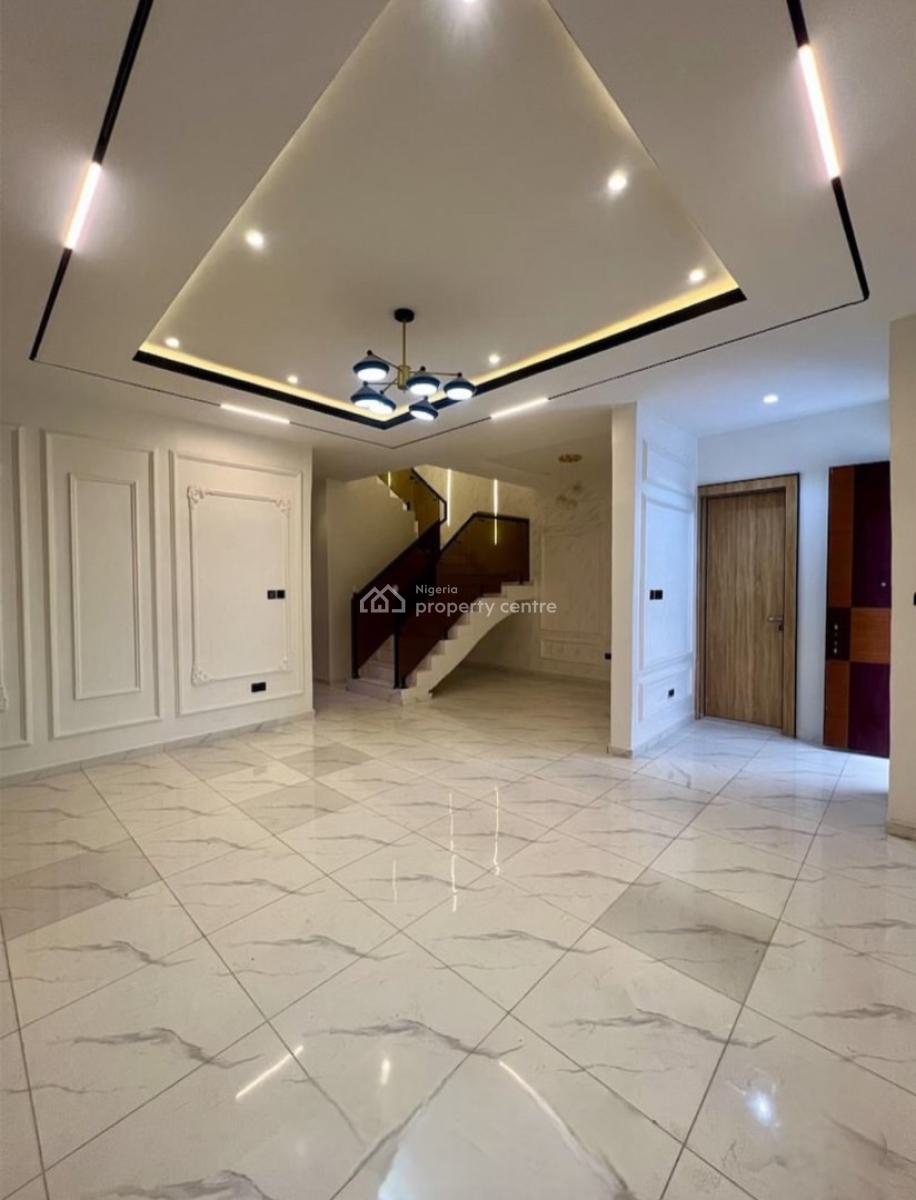Newly Built 4 Bedroom Detached Duplex with Bq, Chevron, Lekki, Lagos, Semi-detached Duplex for Sale