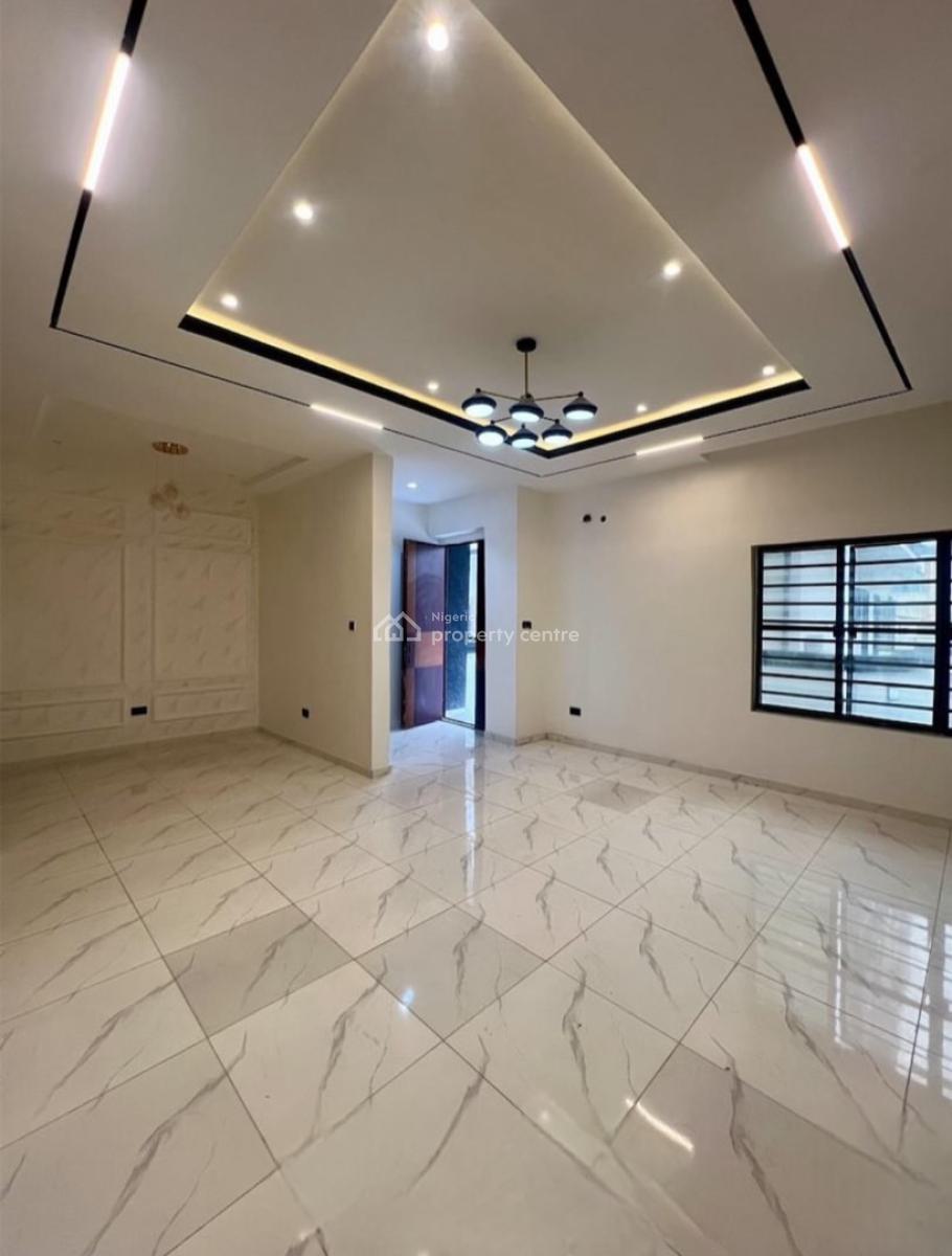 Newly Built 4 Bedroom Detached Duplex with Bq, Chevron, Lekki, Lagos, Semi-detached Duplex for Sale