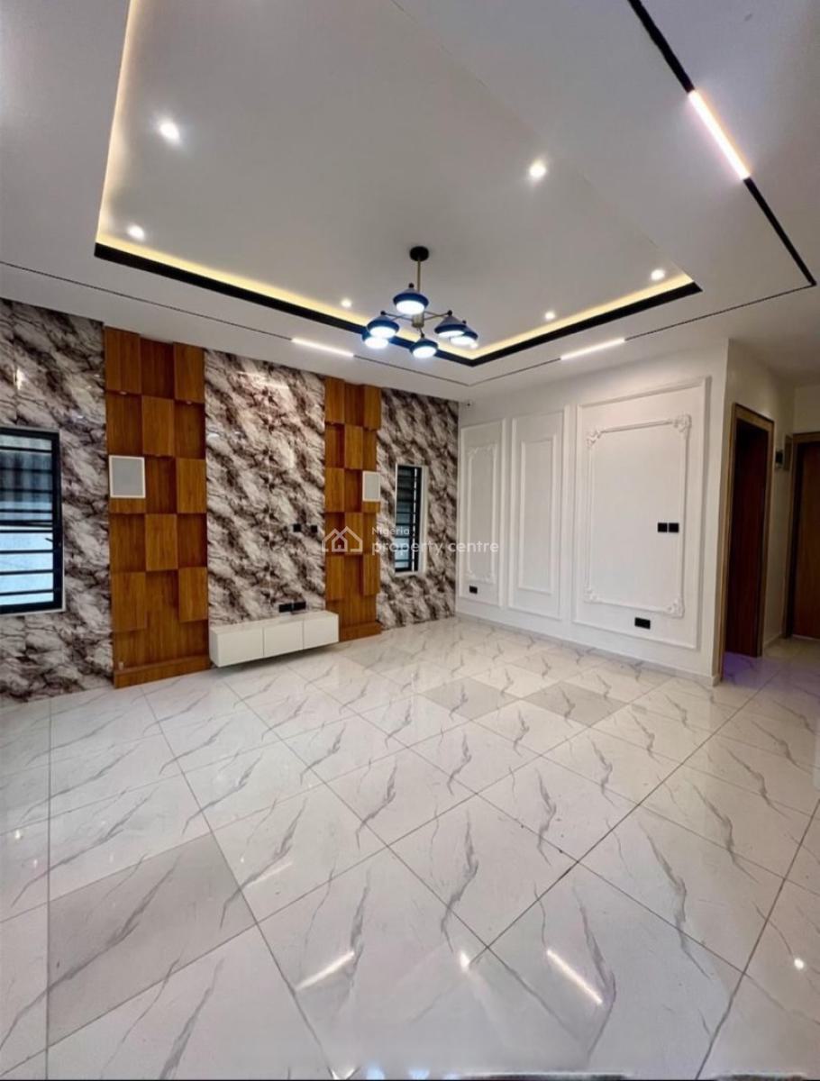 Newly Built 4 Bedroom Detached Duplex with Bq, Chevron, Lekki, Lagos, Semi-detached Duplex for Sale