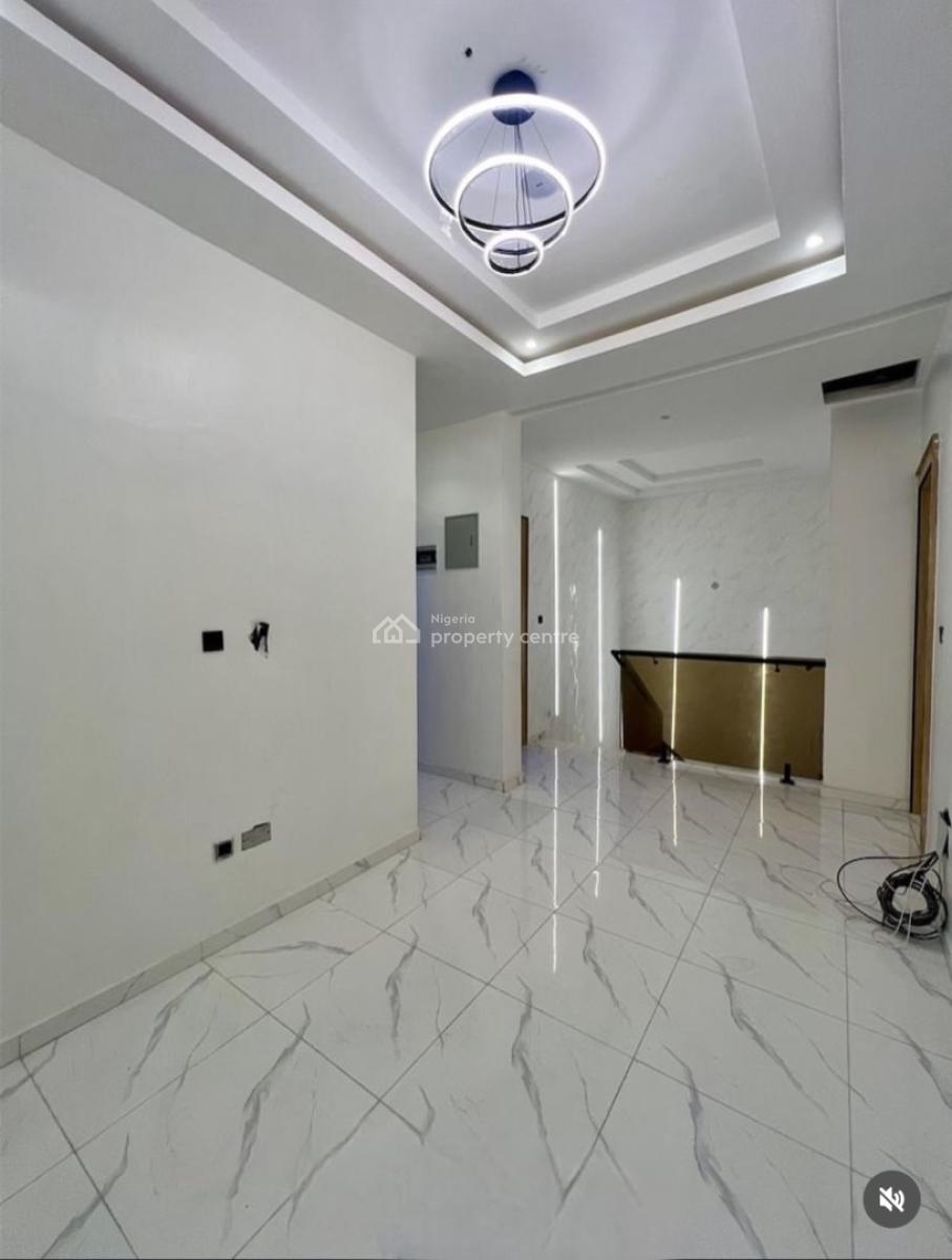 Newly Built 4 Bedroom Detached Duplex with Bq, Chevron, Lekki, Lagos, Semi-detached Duplex for Sale