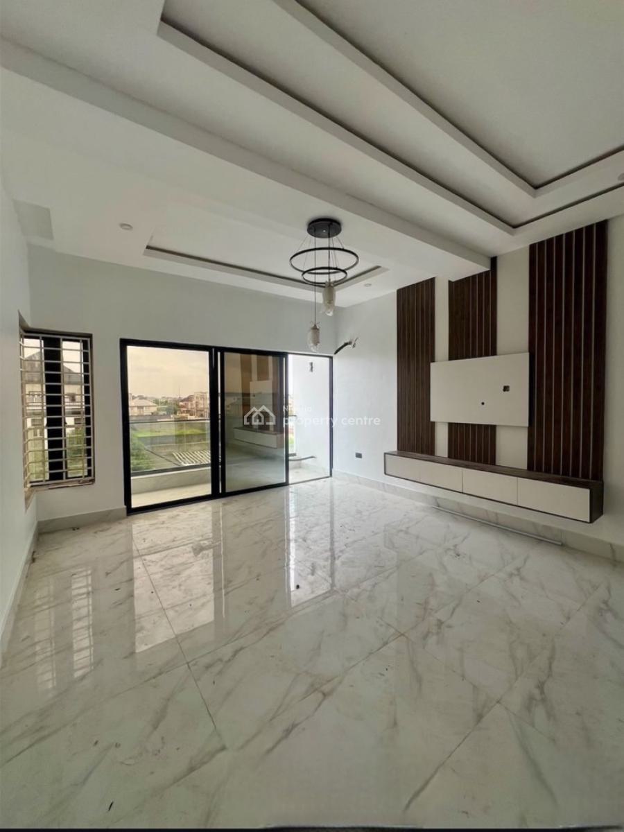 Newly Built 4 Bedroom Detached Duplex with Bq, Chevron, Lekki, Lagos, Semi-detached Duplex for Sale