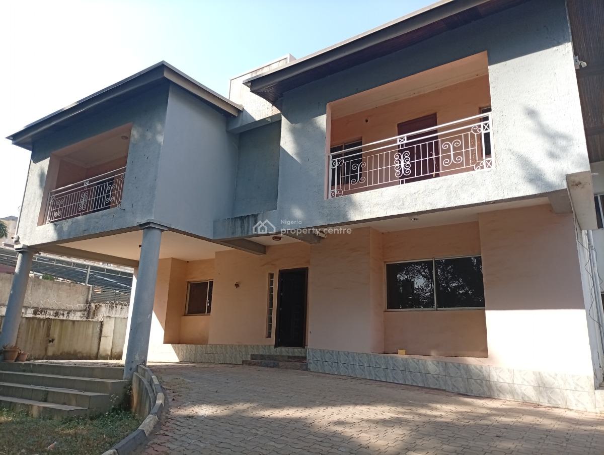 Standard 6 Bedroom Fully Detached Duplex with 3 Rooms Bq, Asokoro District, Abuja, Detached Duplex for Rent