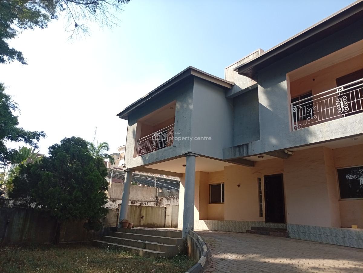 Standard 6 Bedroom Fully Detached Duplex with 3 Rooms Bq, Asokoro District, Abuja, Detached Duplex for Rent
