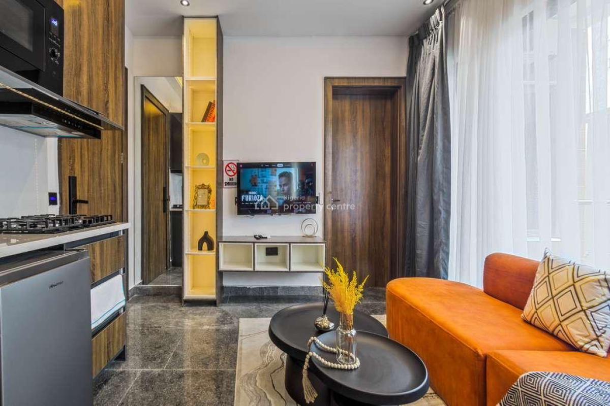 a Brand New Luxury 2 Bedroom  with Swimming Pool, Ps5, Gym, Balconies,, Lekki Phase 1, Lekki, Lagos, Flat / Apartment Short Let