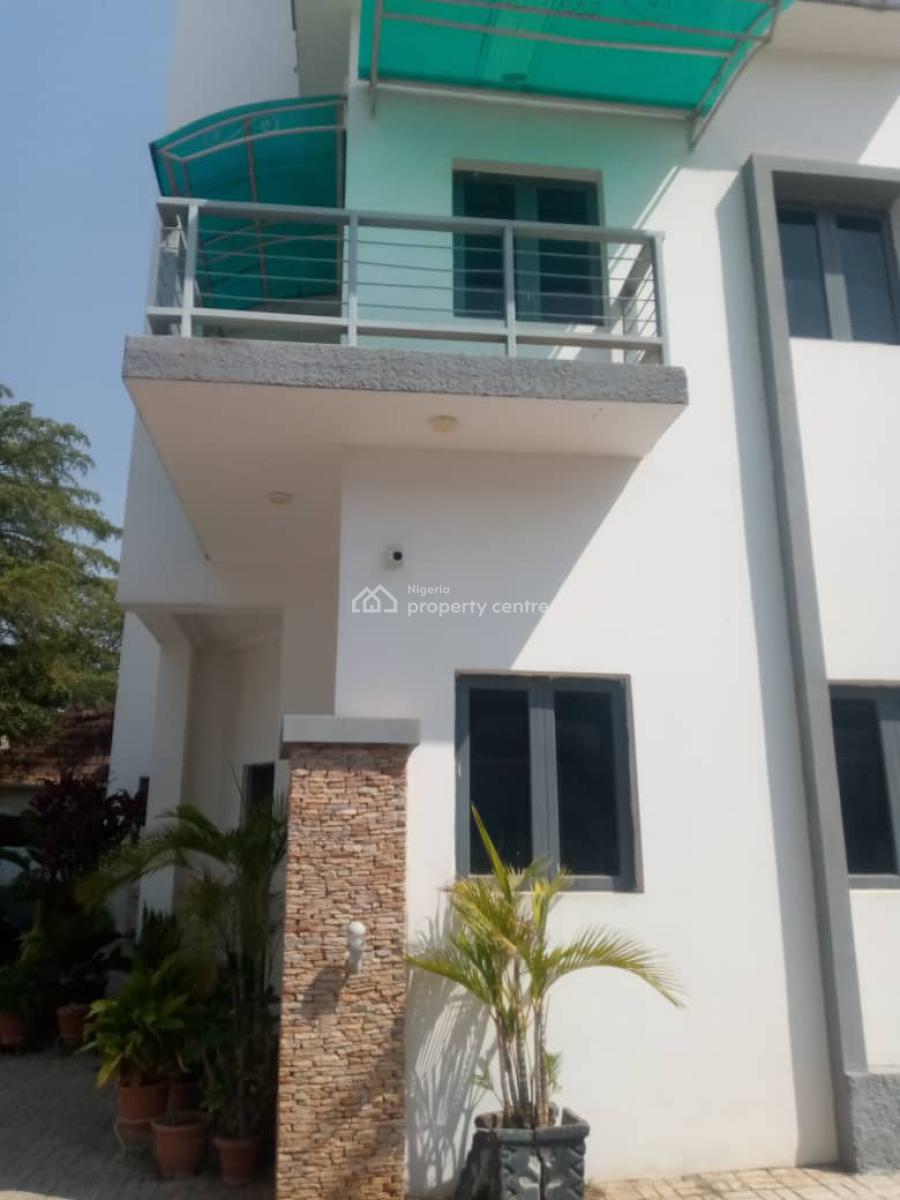 4 Bedroom Terrace Duplex with a Bq Attached, Guzape District, Abuja, House for Rent