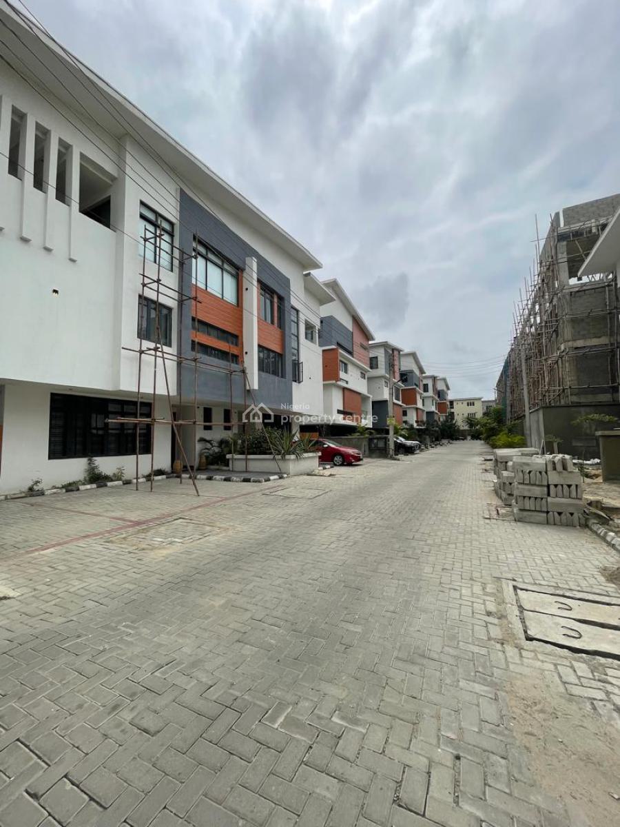4 Bedroom Terrace with Bq, Off Freedom Way Lekki Lagos, Lekki Phase 1, Lekki, Lagos, Terraced Duplex for Rent