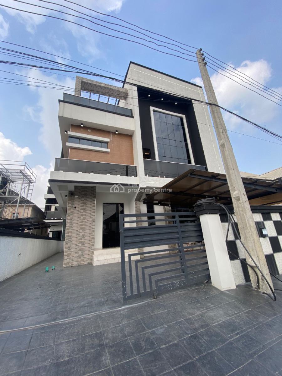 Luxury 5 Bedroom Duplex, Bera Estate Chevron, Lekki, Lagos, Detached Duplex for Sale