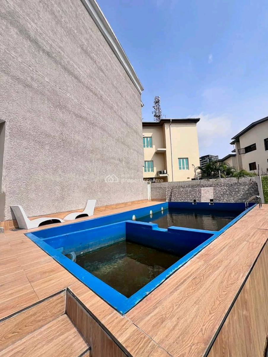 Luxury 5 Bedroom Terrace with Bq, Swimming Pool, Gym and an Open Loung, Ikoyi, Lagos, House for Rent
