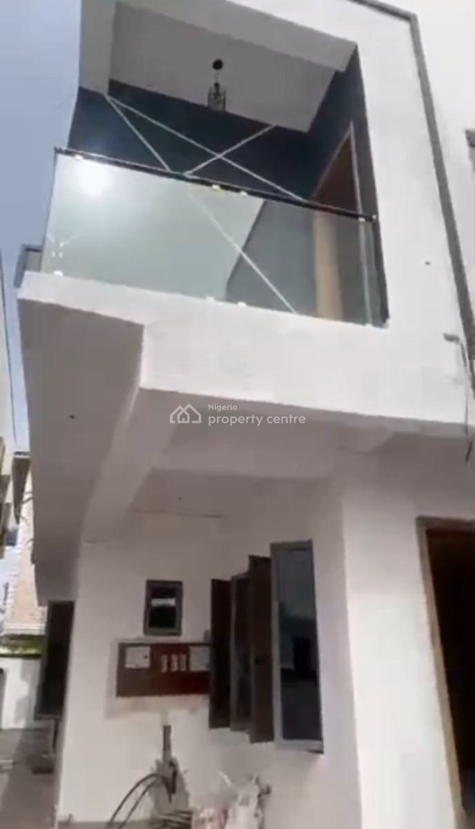 Exquisite Spacious 4bedroom Semi Detached Duplex with a Bq in a Serene, Ologolo, Lekki, Lagos, Detached Duplex for Sale