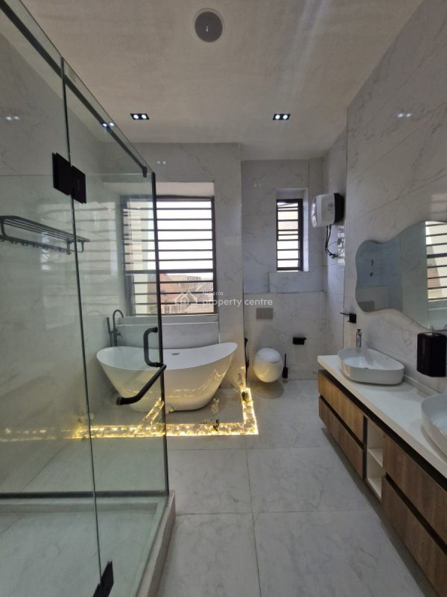 Fully Automated 4 Bedroom Luxury Duplex with Bq on Two Floors, Agungi, Lekki, Lagos, Semi-detached Duplex for Sale