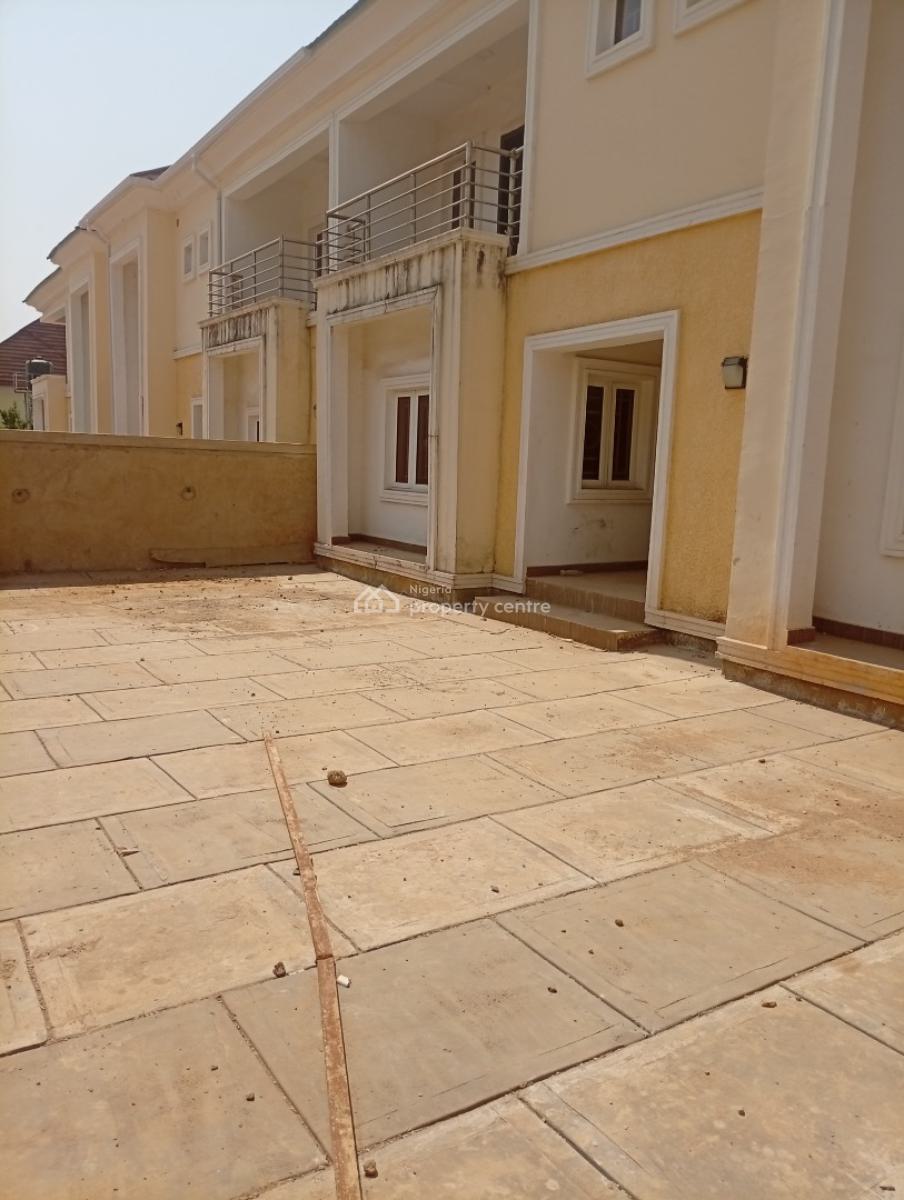Brand New 4 Bedroom Semi Detached Duplex with 2 Rooms Bq, Guzape District, Abuja, Detached Duplex for Rent
