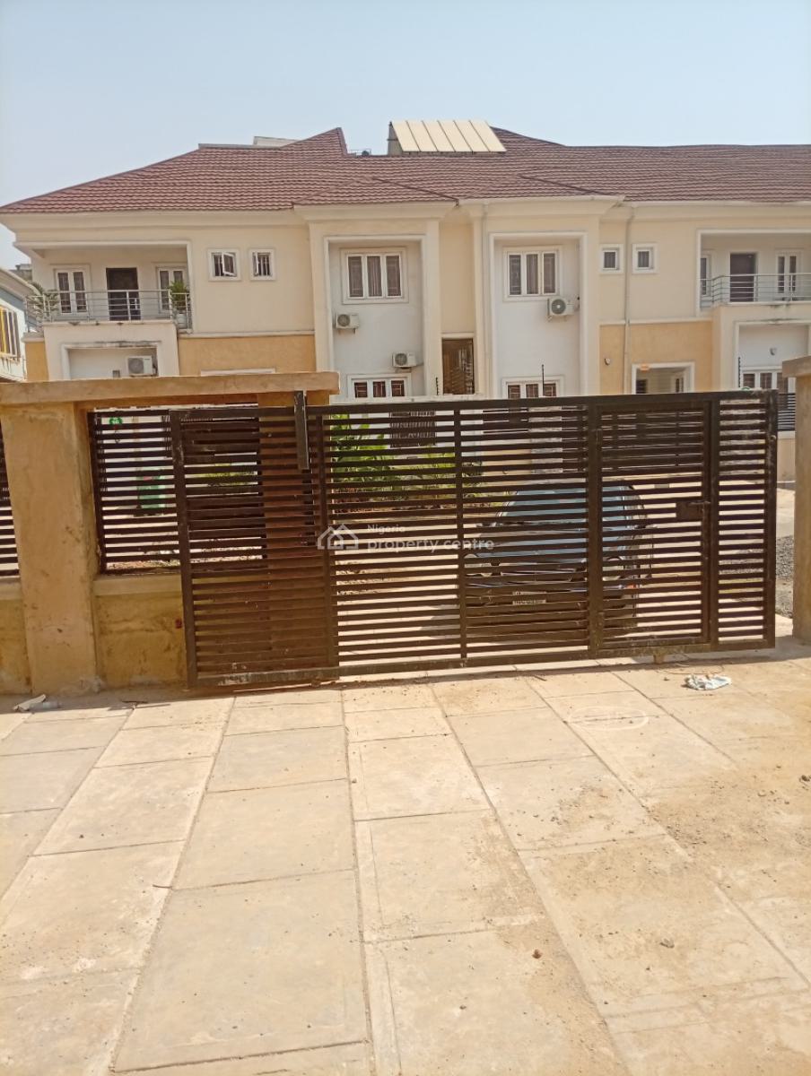 Brand New 4 Bedroom Semi Detached Duplex with 2 Rooms Bq, Guzape District, Abuja, Detached Duplex for Rent