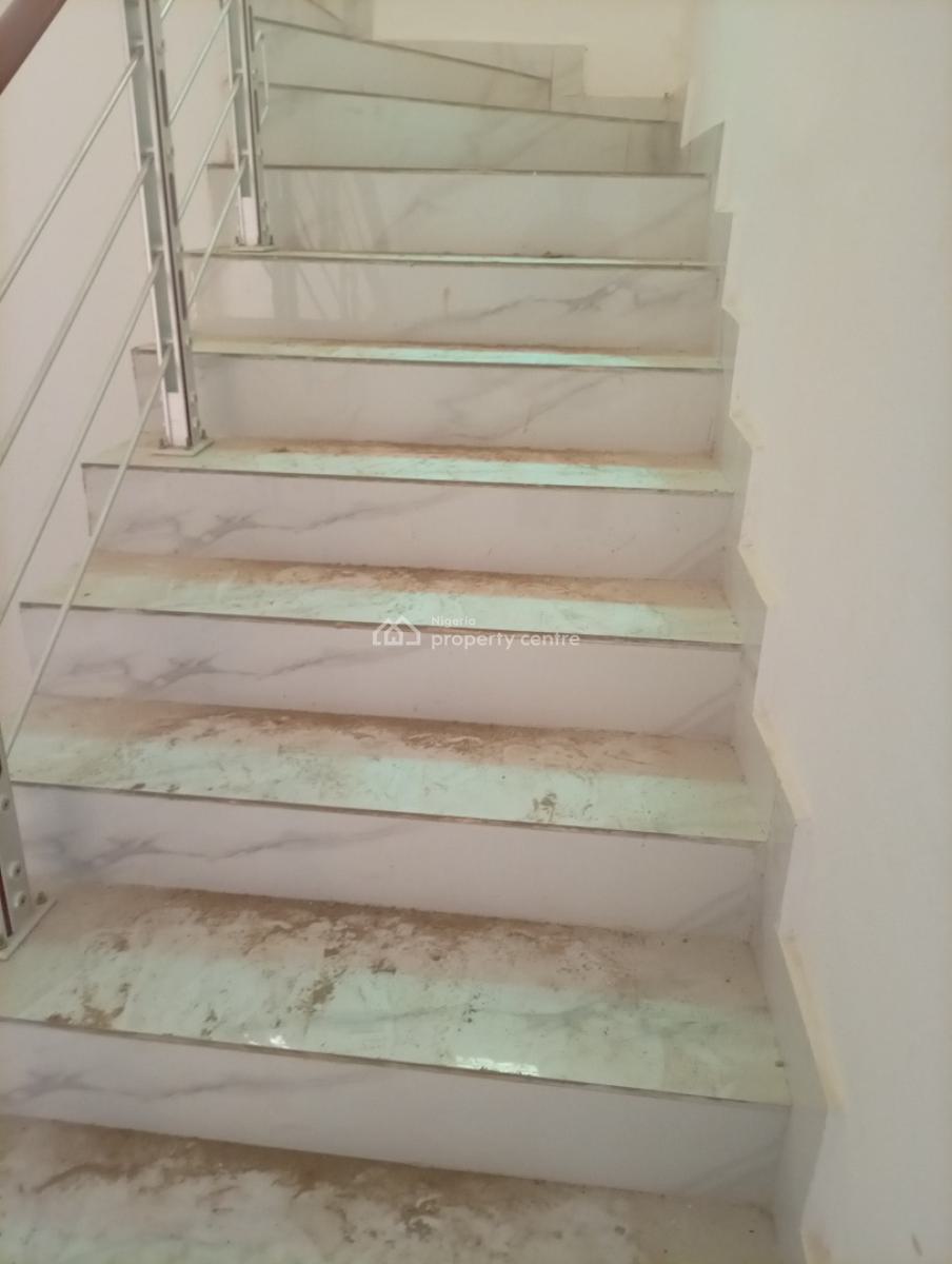 Brand New 4 Bedroom Semi Detached Duplex with 2 Rooms Bq, Guzape District, Abuja, Detached Duplex for Rent