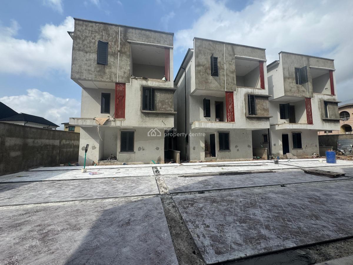 Brand New Well Built 4 Bedroom Detached Duplex, Behind Dideolu Estate, Ogba, Ikeja, Lagos, Detached Duplex for Sale