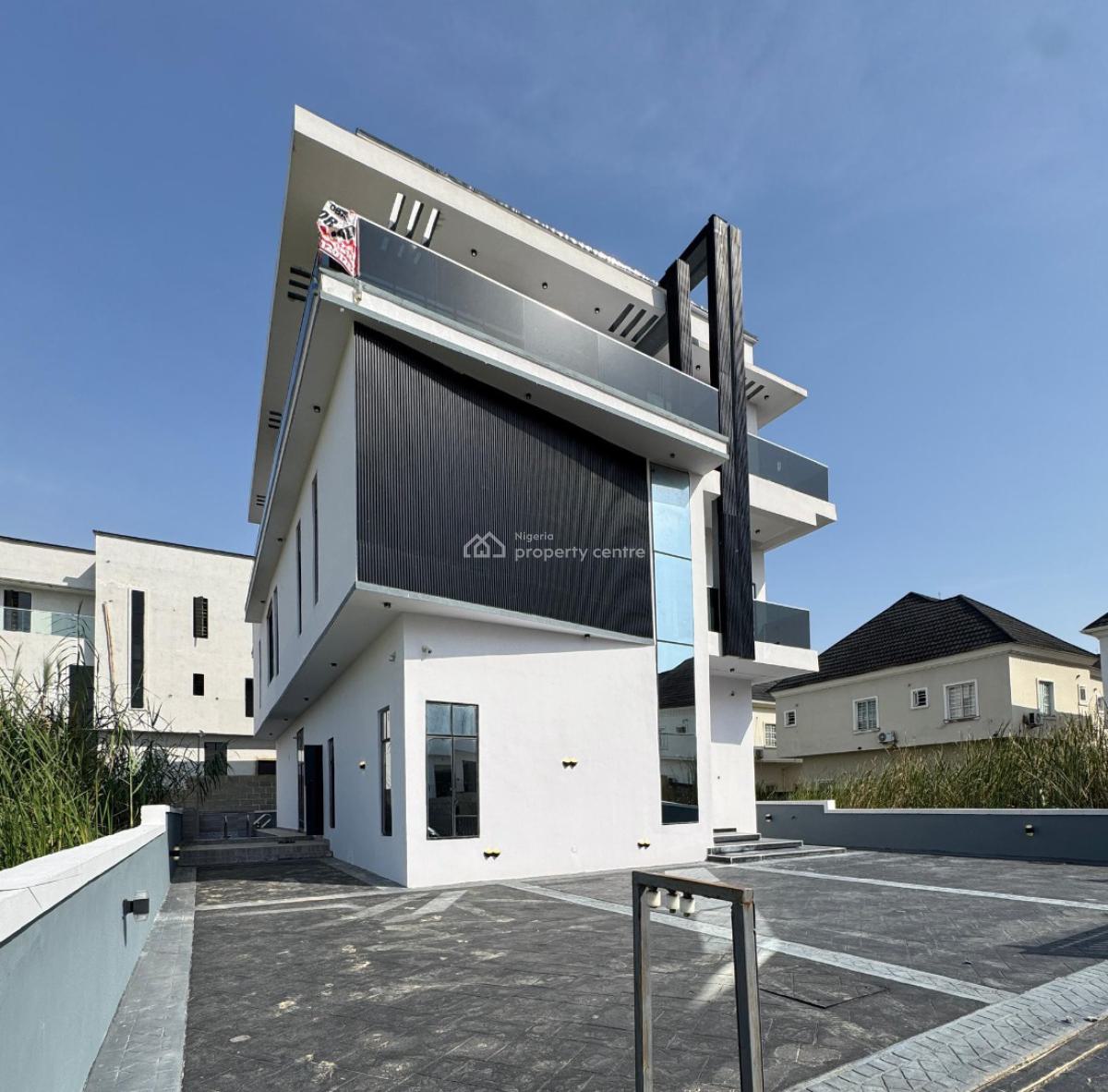 Luxurious 5 Beds Duplex with a Pool, Ikota, Lekki, Lagos, Detached Duplex for Sale