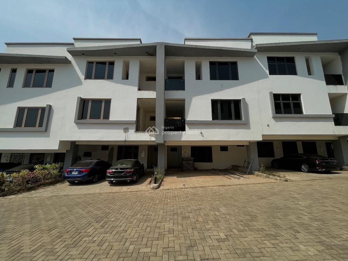 Modern 4bedroom Terrace Duplex with a Bq, Kado, Abuja, Terraced Duplex for Sale