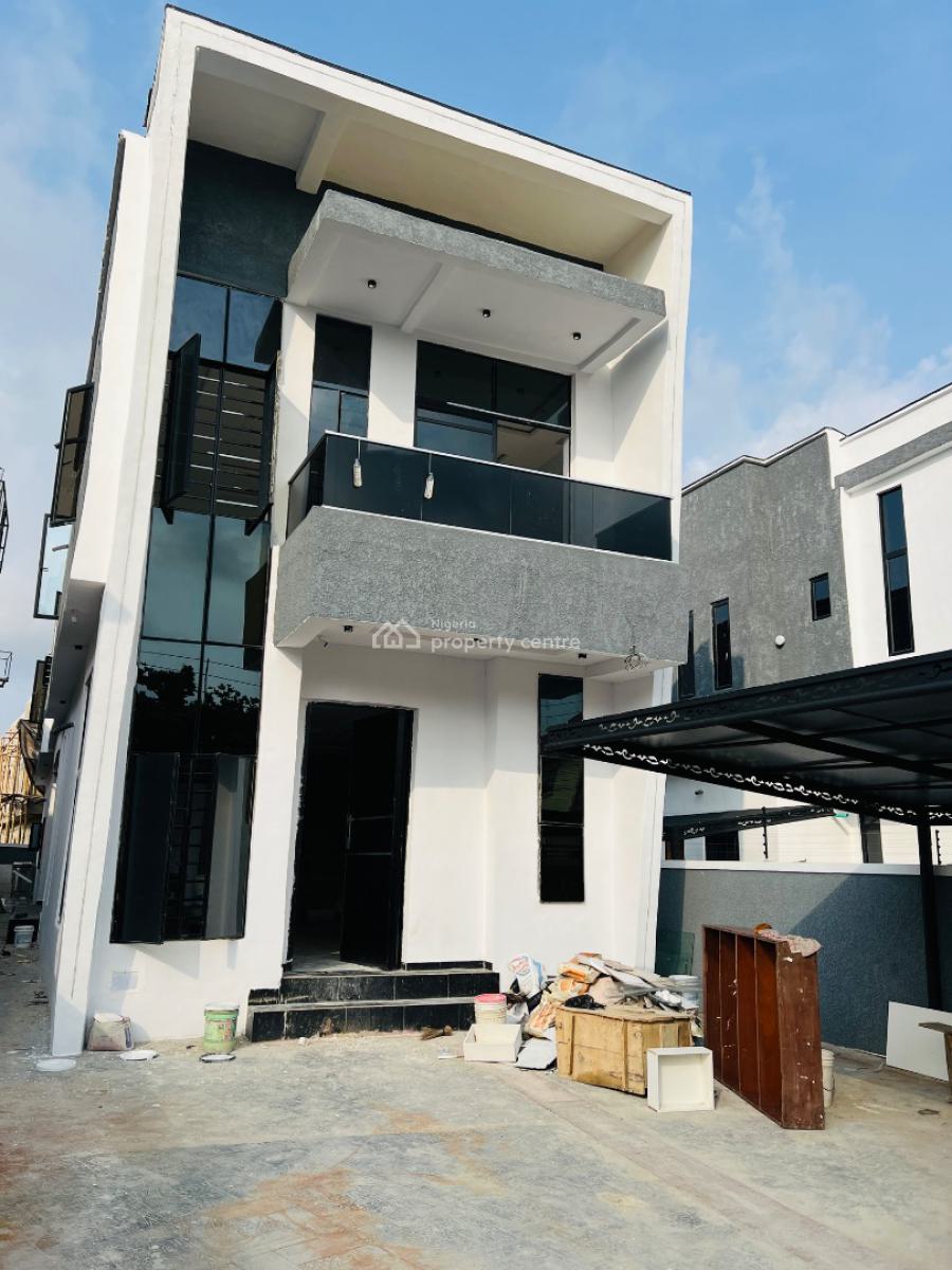 Tastefully Finished 5 Bedroom Detached Duplex with a Swimming Pool +bq, Well Secured Estate, Beside Lagos Business School (lbs), Sangotedo, Ajah, Lagos, Detached Duplex for Sale