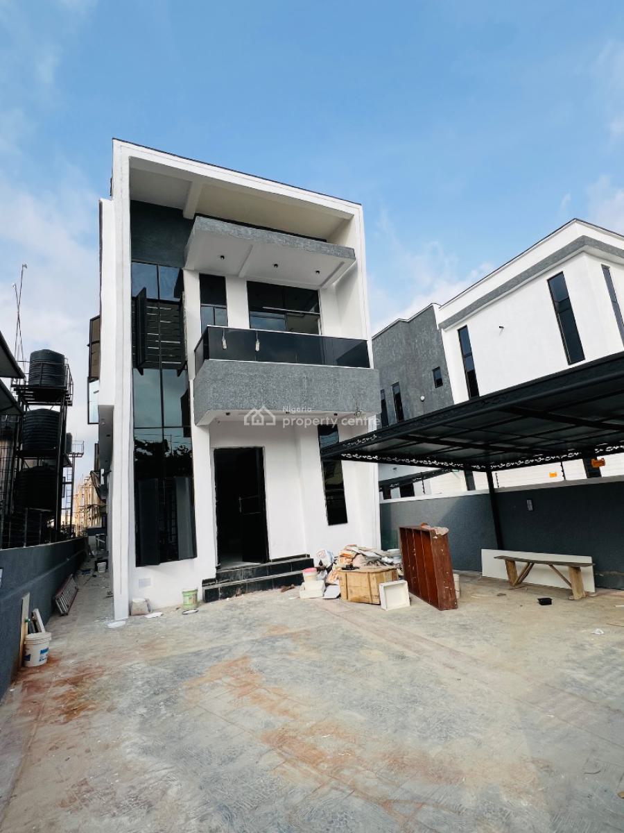 Tastefully Finished 5 Bedroom Detached Duplex with a Swimming Pool +bq, Well Secured Estate, Beside Lagos Business School (lbs), Sangotedo, Ajah, Lagos, Detached Duplex for Sale