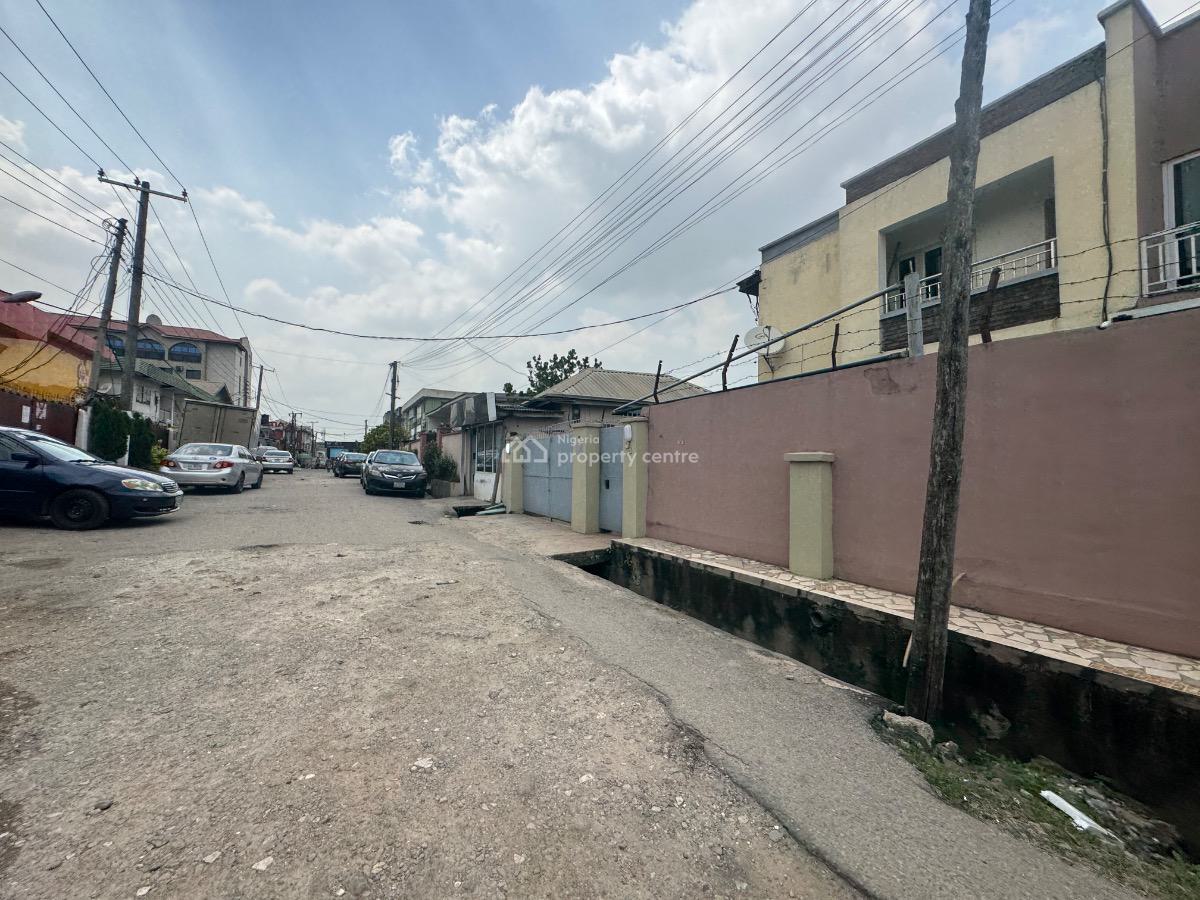 Land in a Secured & Gated Environment with a 4bedroom Bungalow, Secured & Gated Environment, Allen, Ikeja, Lagos, Residential Land for Sale