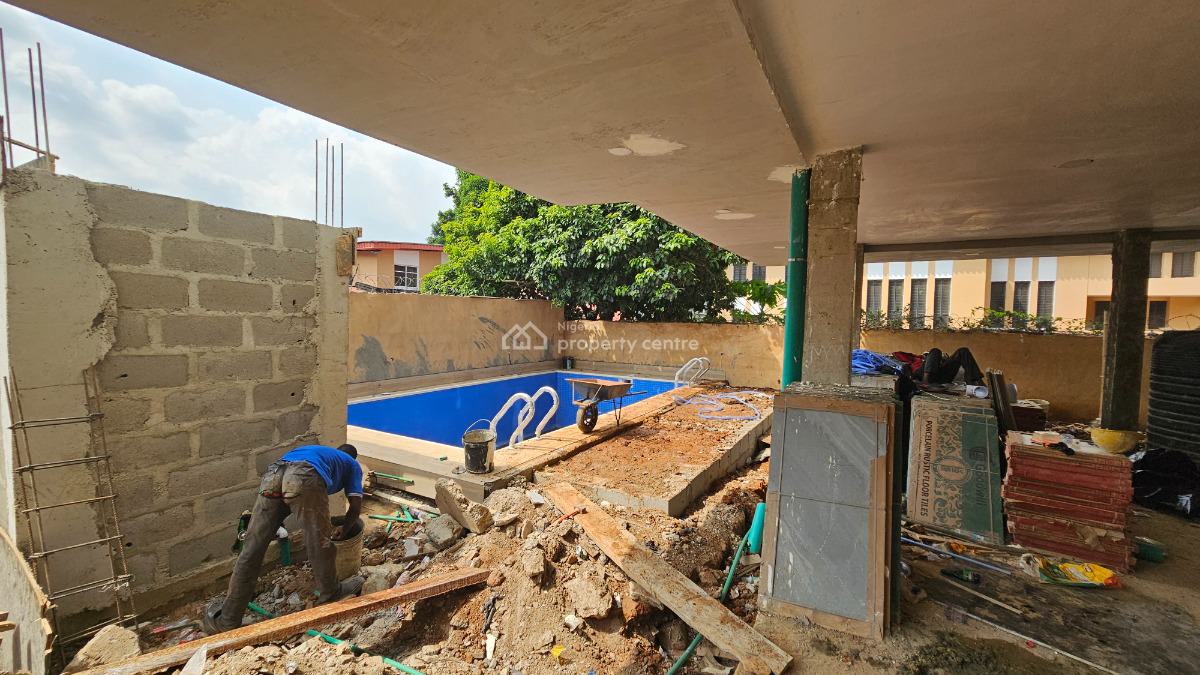 Brand New and Nicely Built 3 Bedroom Apartment with a Room Bq and Pool, Ikeja Gra, Ikeja, Lagos, Block of Flats for Sale