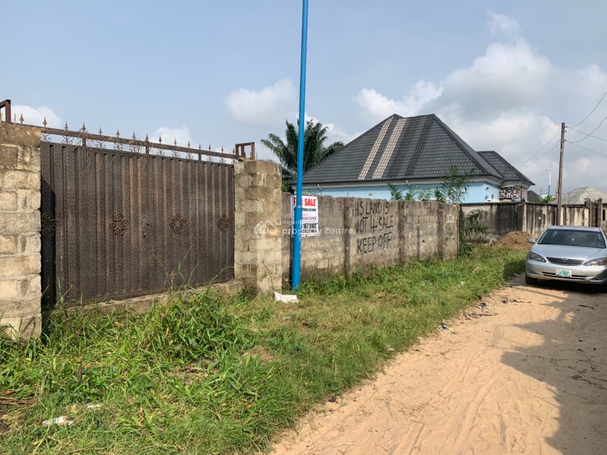 a Fenced Parcel of Land, Off Apu Road Rukpoku, Port Harcourt, Rivers, Residential Land for Sale