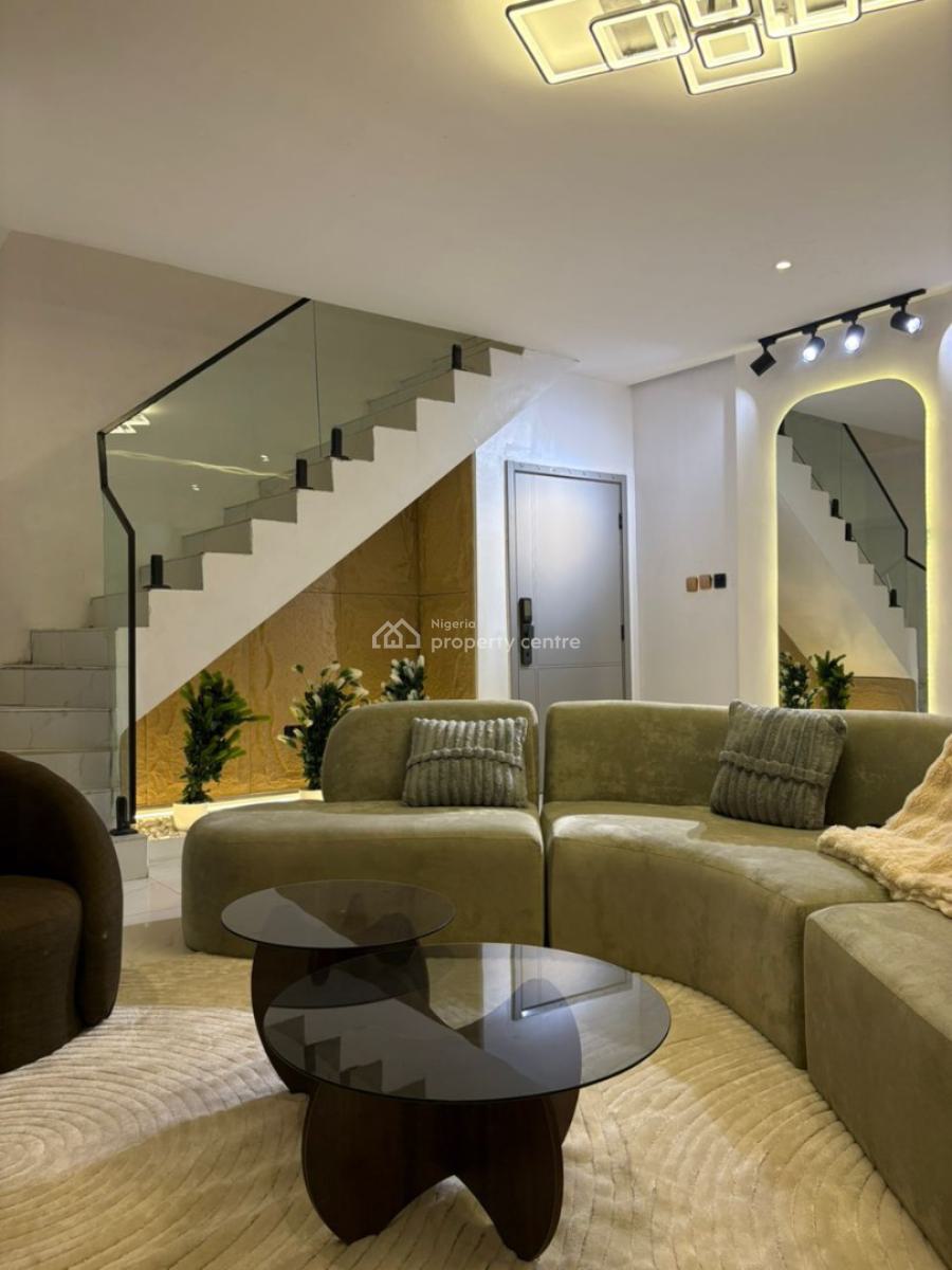 Luxury Newly Launched 2 Bedroom Maisonette with Pool, Gym, Elevator Et, Lekki Phase 1, Lekki, Lagos, Flat / Apartment Short Let