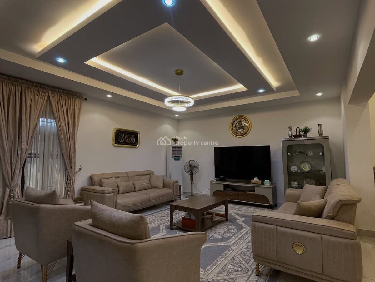 Furnished 4bedroom Semidetached Duplex with 3room Bq, Kado, Abuja, Semi-detached Duplex for Sale