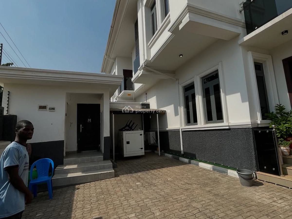 Furnished 4bedroom Semidetached Duplex with 3room Bq, Kado, Abuja, Semi-detached Duplex for Sale