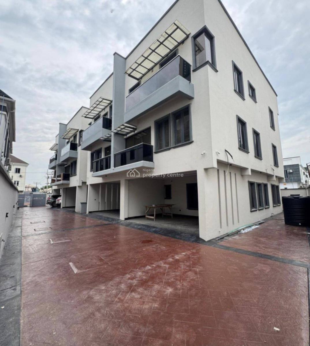 Its a Self-serviced Come with Your Own Generator Brand New 4 Bedroom, Ikate, Lekki, Lagos, Terraced Duplex for Rent