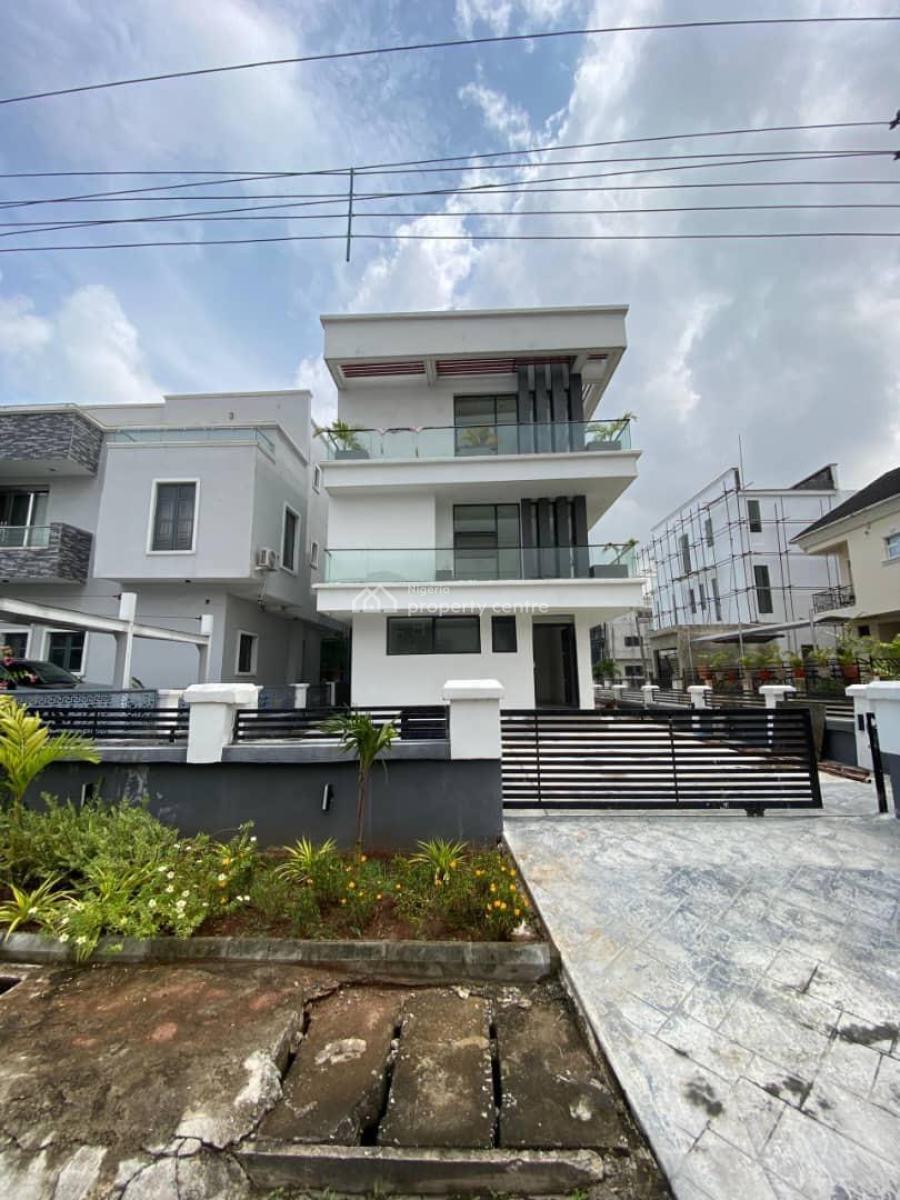 Luxury 5 Bedroom Fully Detached Duplex with Bq, Osapa, Lekki, Lagos, Detached Duplex for Sale