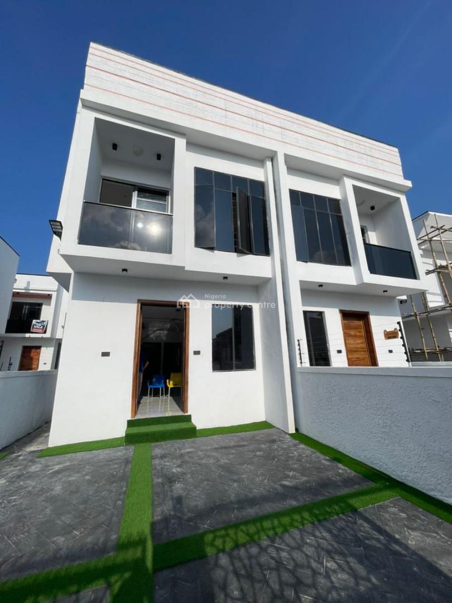 Luxury 4 Bedroom Semi Detached Duplex with Bq, Ikota, Lekki, Lagos, Semi-detached Duplex for Sale