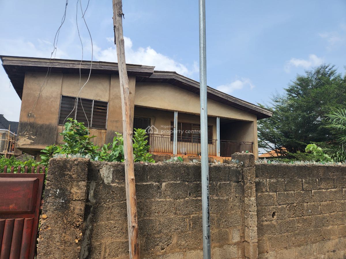 Strategic Twin 5 Bedroom Storey Building Near The Road, Kafolabi Area Near Alakia Junction New Ife Road, Alakia, Ibadan, Oyo, House for Sale