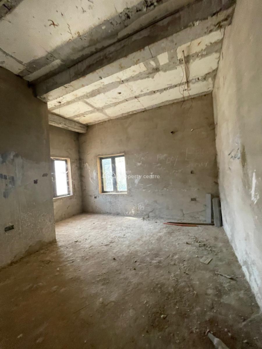 Semi Finished 4 Bedroom Terrace Duplex, After Berger Clinic, Life Camp, Abuja, Terraced Duplex for Sale